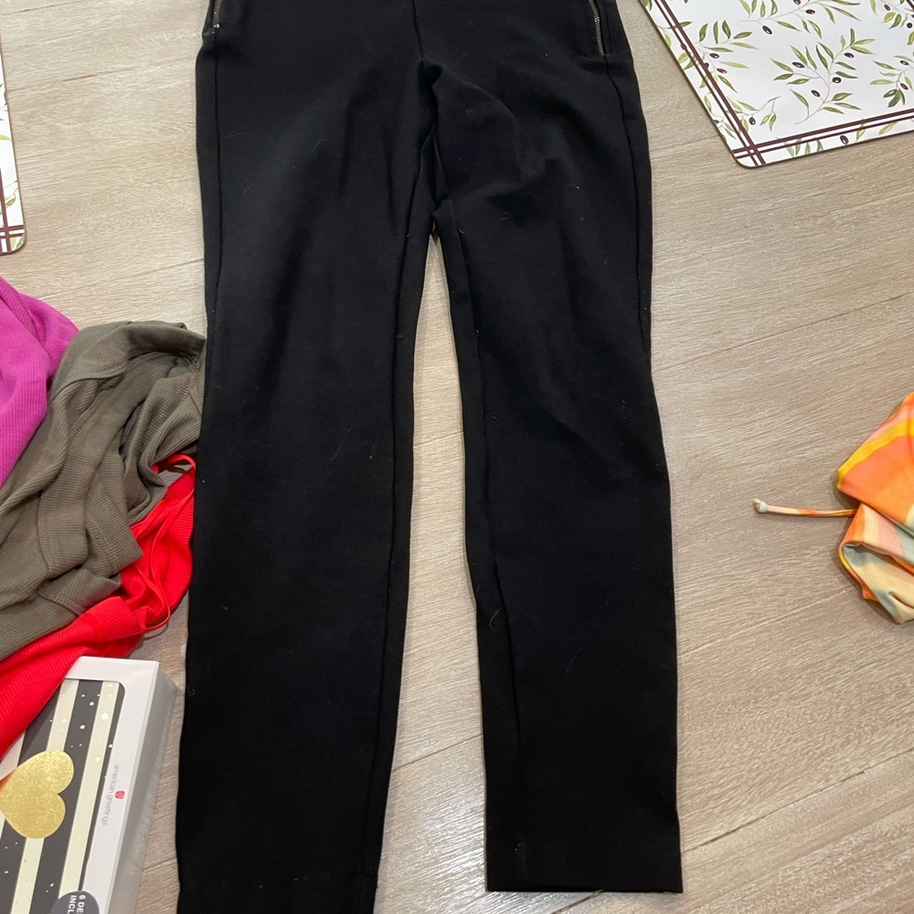 Zara side zip leggings